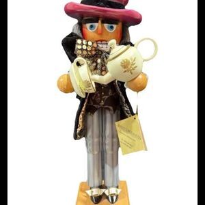 Steinbach Nutcracker The Mad Hatter's Tea Party Lmt Ed #1653 Germany 3644/7500
